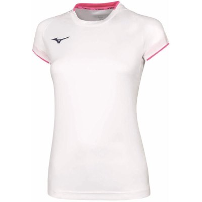Camisa Mizuno Core SS Tee Mujer - Blancos - Chile M378PFIVOL